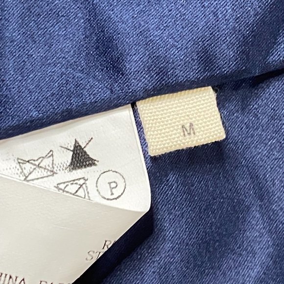 Capulet Navy Blue Satin Boyfriend Blazer NWT Sz M - Picture 10 of 12